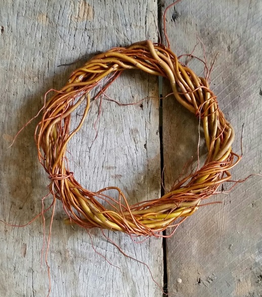 curly willow wreath